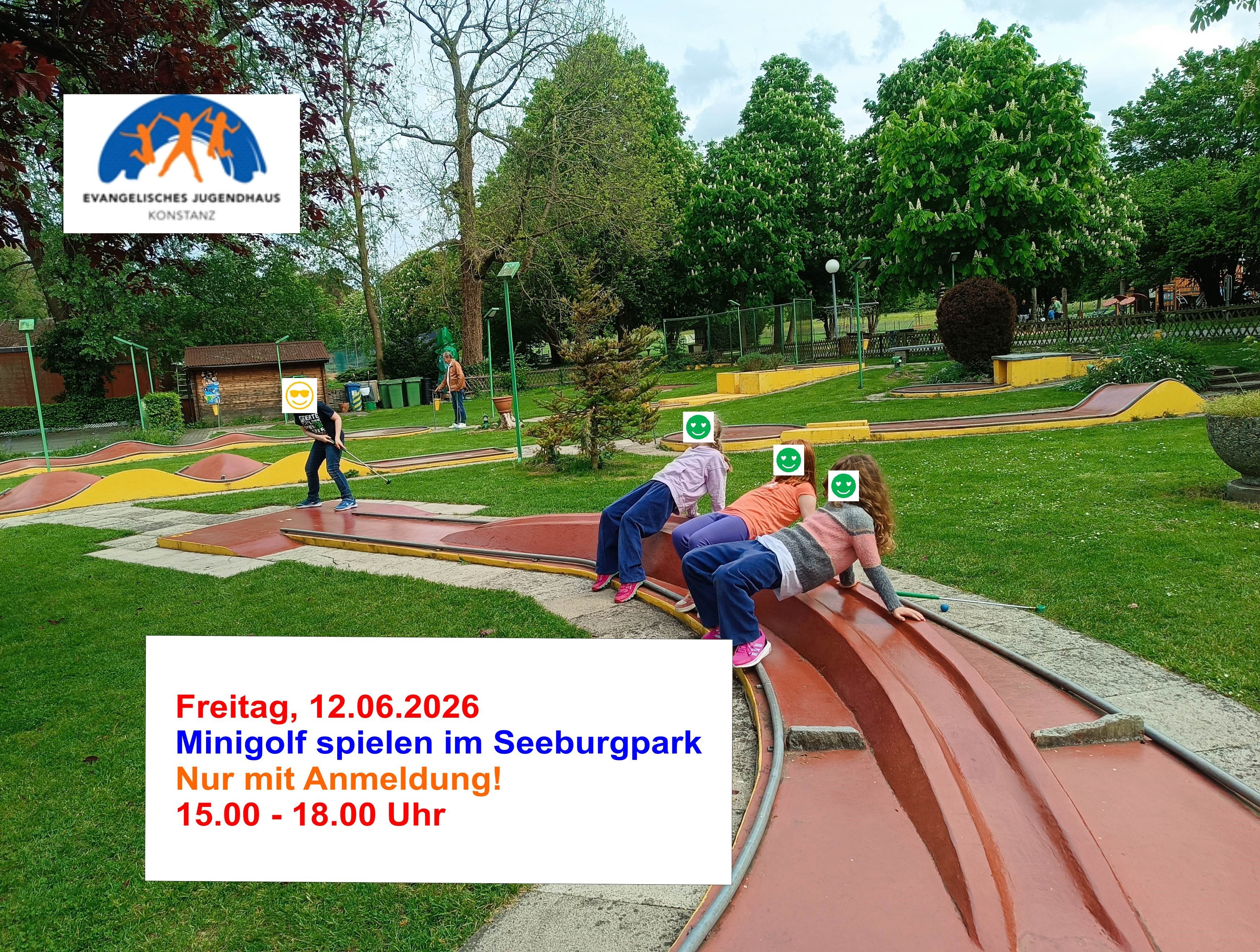 Minigolf spielen Juni  2027