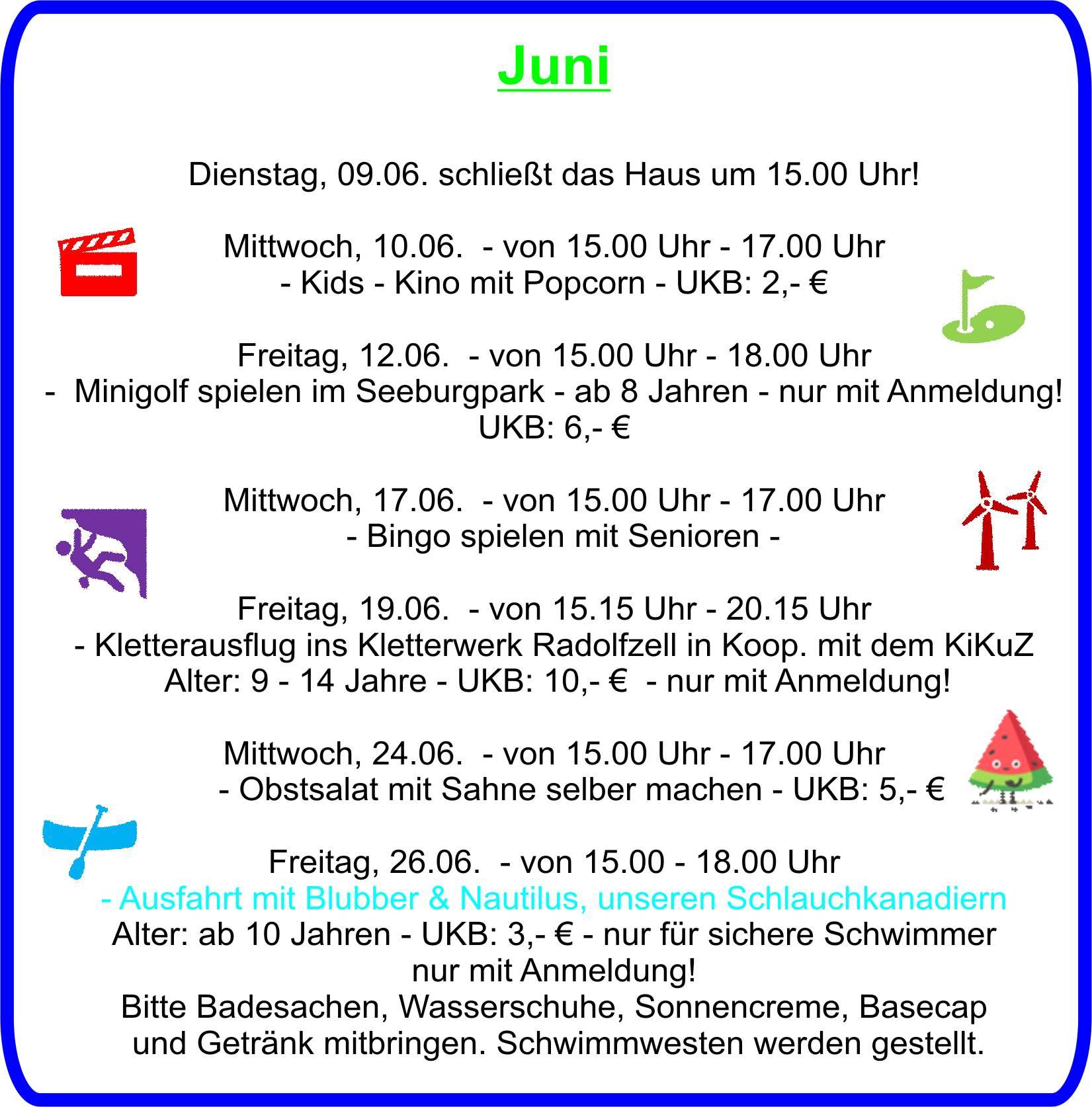 Programm JUni neu