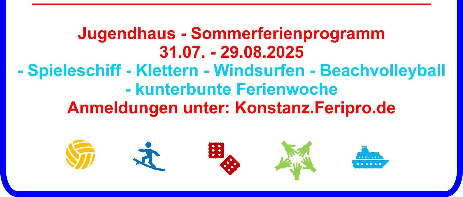 Sommerferienprogramm